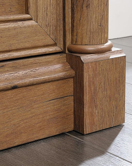 Sauder Palladia File Cabinet, Vintage Oak finish - LeafyLoom