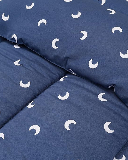 Utopia Bedding All Season Moon Comforter Set with 2 Pillow Cases, 3 Piece Soft Brushed Microfiber Kids Bedding Set for Boys/Girls, Machine Washable (Twin) - LeafyLoom