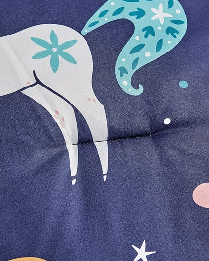 for Kids Unicorn Magic 4-Piece Comforter Set - Beautiful Motif Design Bedding Set with Embrodery Print - LeafyLoom