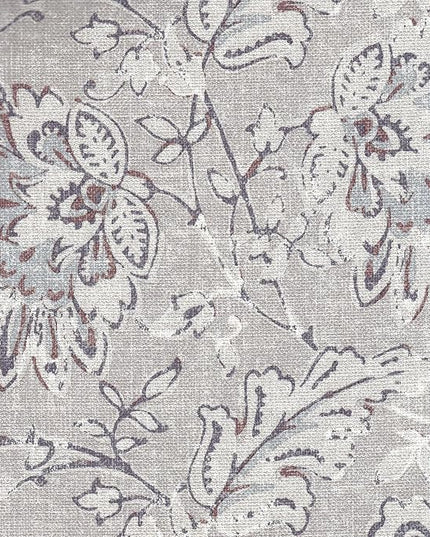 HomePop Classic Parsons Dining Chairs, Pack of 2, Linen Artistic Floral Print - LeafyLoom