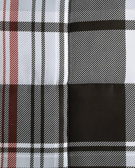 Eddie Bauer- King Comforter Set, Reversible Microsuede Bedding with Matching Sham(s), Casual Home Decor (Normandy Plaid Black, King) - LeafyLoom
