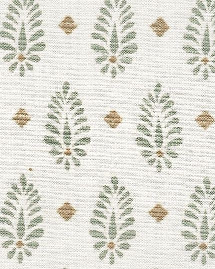 HomePop Classic Parsons Dining Chairs, Sage Paisley Medallion (Single Pack) - LeafyLoom