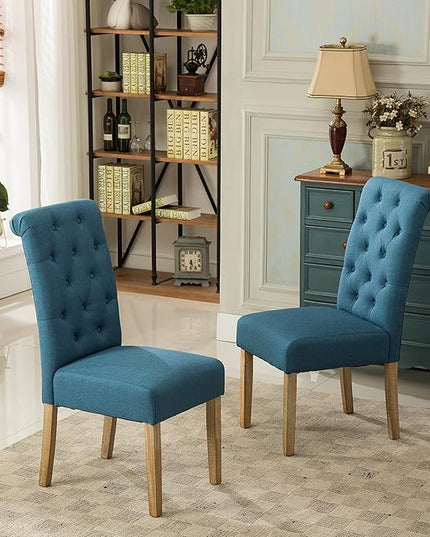 NicBex Haerin-SD-00140-LWJ Dining Chairs, 26"x18"x39.2", Blue - LeafyLoom
