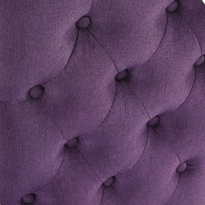 NicBex Haerin-SD-00147-LWJ Dining Chairs, 21"x18"x39.2", Purple - LeafyLoom