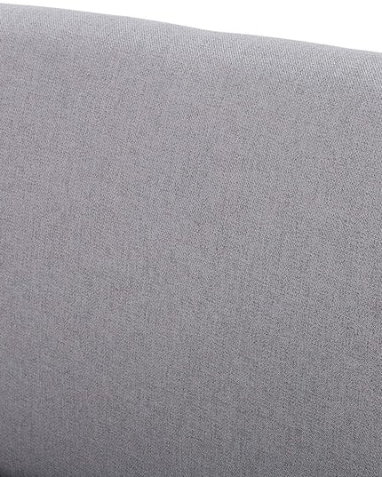 Christopher Knight Home Kassi Fabric Accent Chairs, 2-Pcs Set, Rubber, Light Grey - LeafyLoom