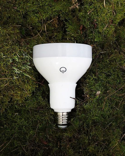 LIFX Color 1100 Lumen BR30 E26 Bulb,White, 1-Pack LIFX