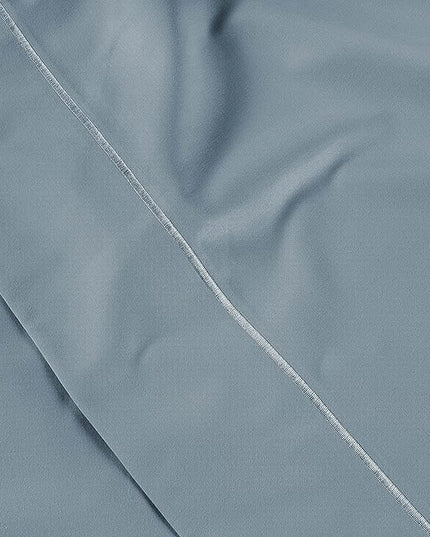 LANE LINEN Luxury 100% Egyptian Cotton Bed Sheets - 1000 Thread Count 4-Piece French Blue Full Set Bedding Sateen Weave 16" Deep Pocket (Fits Upto 17" Mattress) - LeafyLoom