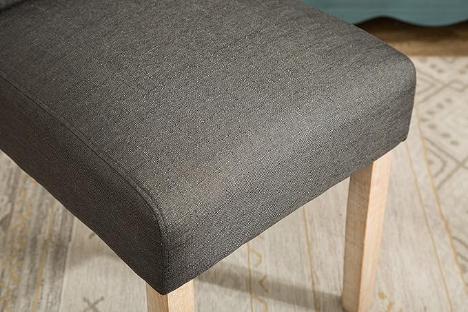 NicBex Haerin-SD-00141-LWJ Dining Chairs, 26"x18"x39.2", Charcoal - LeafyLoom
