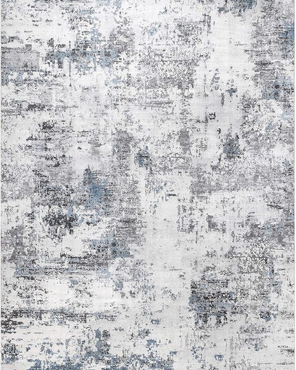 NuLoom Dali Abstract Machine Washable Area Rug, 8x10, Grey - LeafyLoom