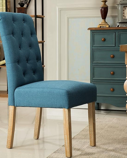NicBex Haerin-SD-00140-LWJ Dining Chairs, 26"x18"x39.2", Blue - LeafyLoom