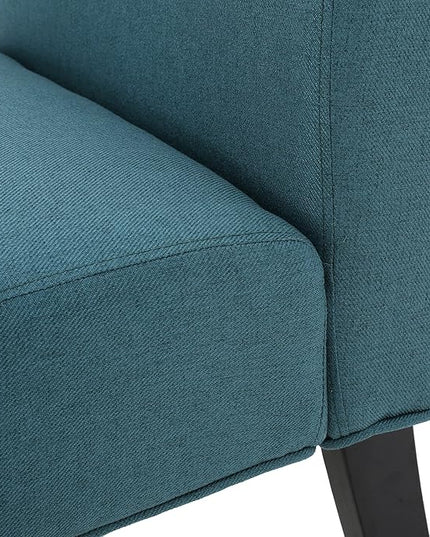 Christopher Knight Home Kassi Fabric Accent Chair, Dark Teal 29. 50”D x 22. 50”W x 32. 00”H - LeafyLoom