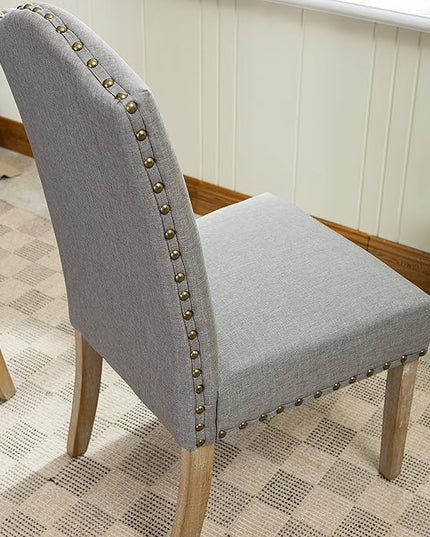 NicBex Haerin-SD-00153-LWJ Dining Chairs, 25"x20"x41", Gray - LeafyLoom