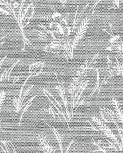 HomePop Classic Parsons Dining Chairs, Light Gray Floral with Animal Motifs(Set of 2) - LeafyLoom