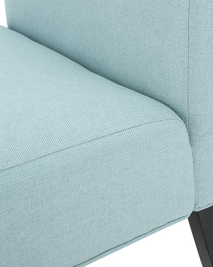 Christopher Knight Home Kassi Fabric Accent Chair, Light Blue - LeafyLoom