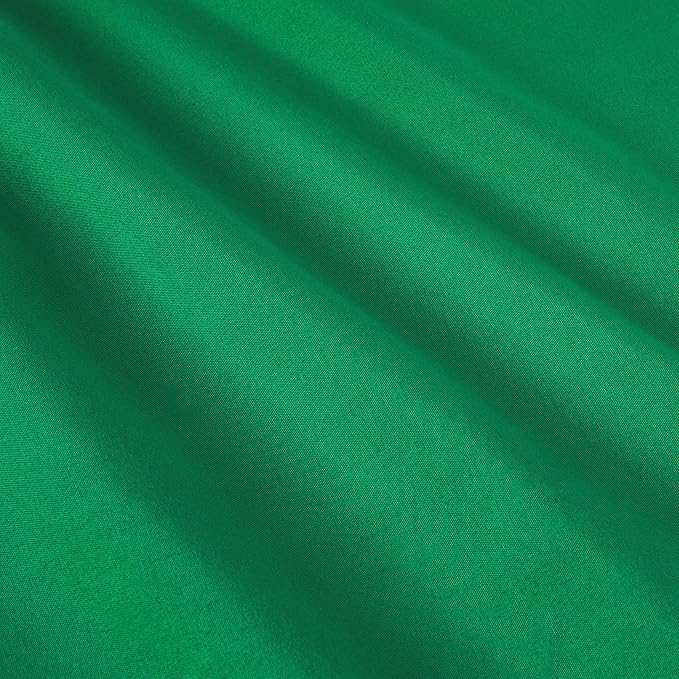 Amazon Basics 2 Piece Microfiber Kid's Bed-in-a-Bag Bedding Set, Toddler, Green, Solid - LeafyLoom