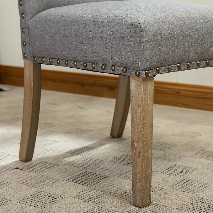 NicBex Haerin-SD-00153-LWJ Dining Chairs, 25"x20"x41", Gray - LeafyLoom