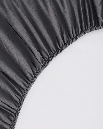 NTBAY Toddler Bedding Set - 4 Piece Soft and Breathable Crib Bedding Set for Boys and Girls, Includes Quilted Comforter, Fitted Sheet, Flat Top Sheet and Envelope Pillowcase, Dark Grey - LeafyLoom