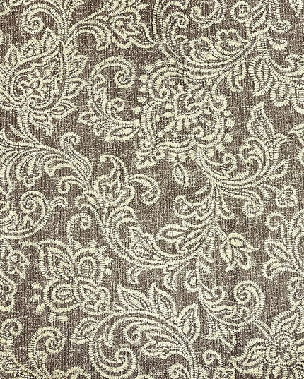 HomePop Classic Parsons Dining Chairs, Pack of 2, Brown Jacobean Print - LeafyLoom