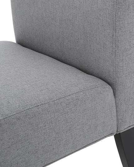 Christopher Knight Home Kendal Grey Fabric Accent Chair (Set of 2), 2-Pcs Set - LeafyLoom
