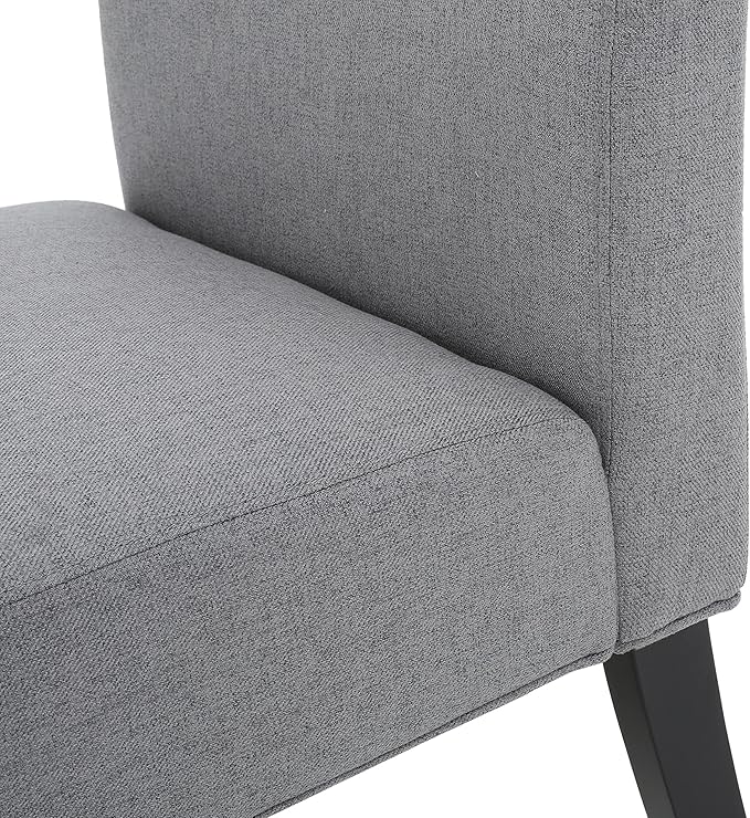 Christopher Knight Home Kendal Grey Fabric Accent Chair (Set of 2), 2-Pcs Set - LeafyLoom