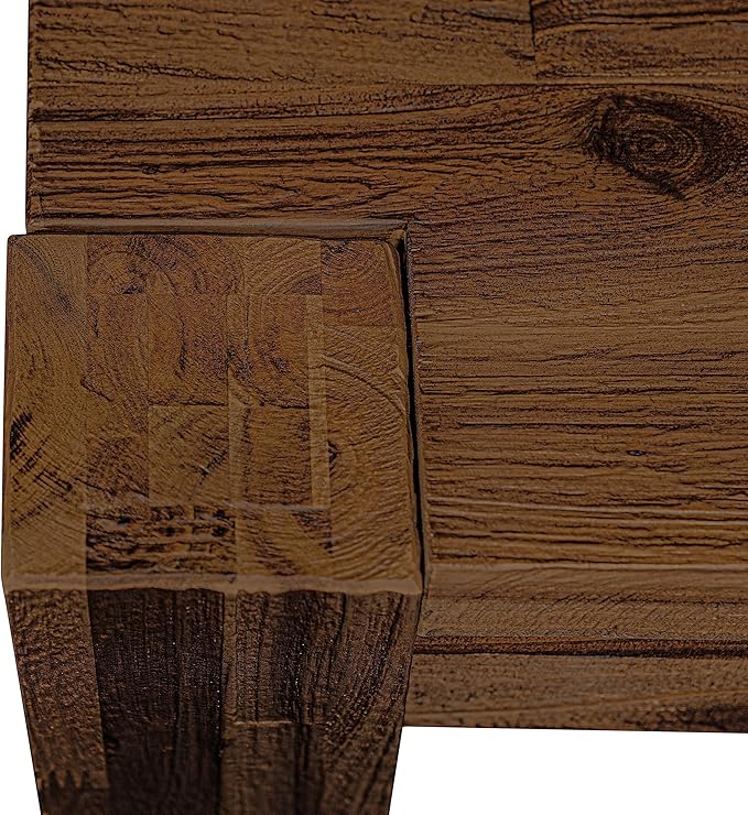 East West Furniture CN6-0N-T Celina Modern Kitchen Table - Rectangle Rustic Wood Dining Table , 36x60 Inch, Walnut - LeafyLoom
