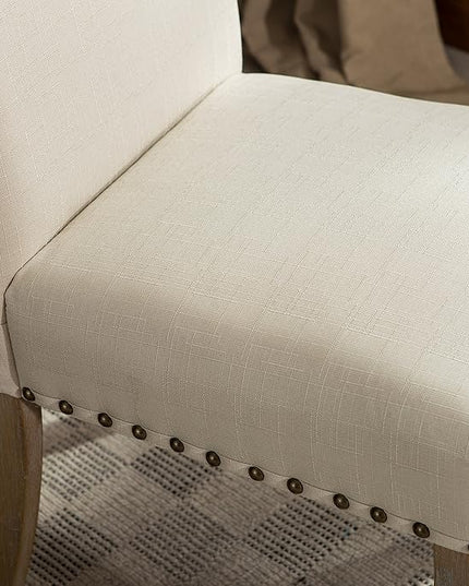 NicBex Haerin-SD-00154-LWJ Dining Chairs, 25"x20"x41", Beige - LeafyLoom
