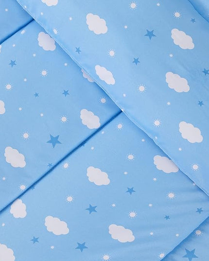 Utopia Bedding All Season Cloud Comforter Set with 2 Pillow Cases, 3 Piece Soft Brushed Microfiber Kids Bedding Set for Boys/Girls, Machine Washable (Twin) - LeafyLoom