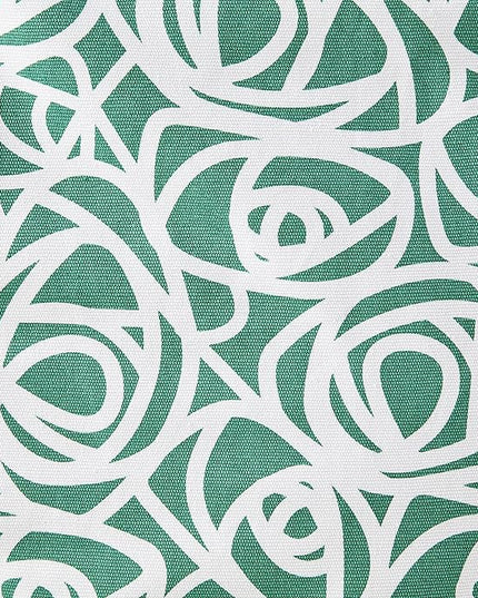 Posh Creations Bean Bag Chair for Kids, Teens, and Adults Includes Removable and Machine Washable Cover, 38in - Large, Canvas Roses Mint - LeafyLoom