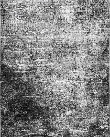 nuLOOM Corinna Modern Abstract Machine Washable Ultra Thin Area Rug, 8' x 10', Charcoal - LeafyLoom