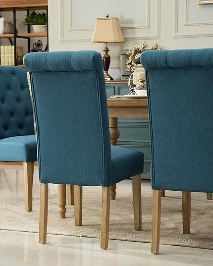 NicBex Haerin-SD-00140-LWJ Dining Chairs, 26"x18"x39.2", Blue - LeafyLoom