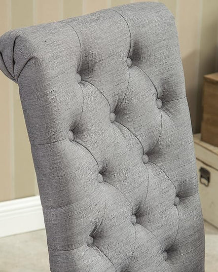 NicBex Haerin-SD-00142-LWJ Dining Chairs, 26"x18"x39.2", Gray - LeafyLoom