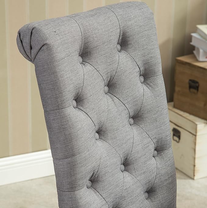 NicBex Haerin-SD-00142-LWJ Dining Chairs, 26"x18"x39.2", Gray - LeafyLoom