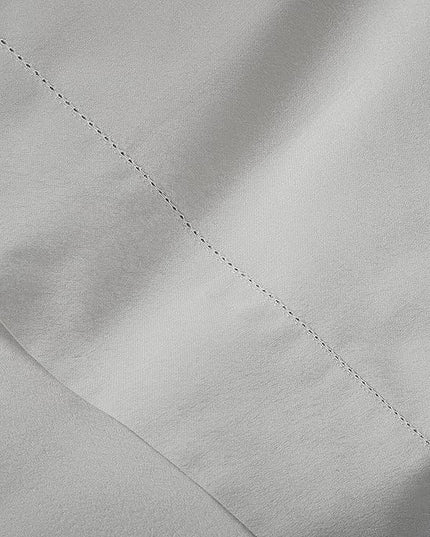 LANE LINEN Split King Sheets for Adjustable Beds - 1000 Thread Count 5 Piece Set 100% Egyptian Cotton Sateen Weave Cool Breathable & Soft 2 Fitted Fits Upto 17" Deep Pockets Silver - LeafyLoom